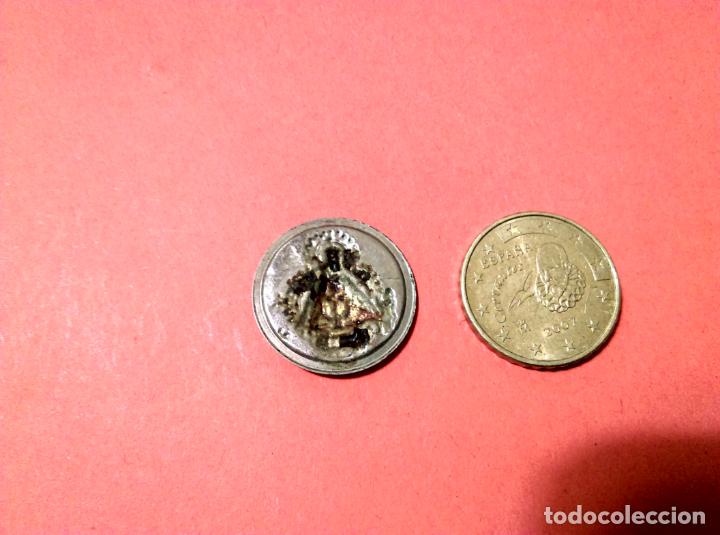 Antig&uuml;edades: Antigua medalla religiosa placa - Foto 2