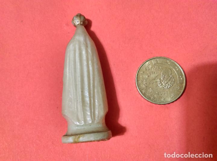 Antig&uuml;edades: Antigua figura virgen - Foto 2