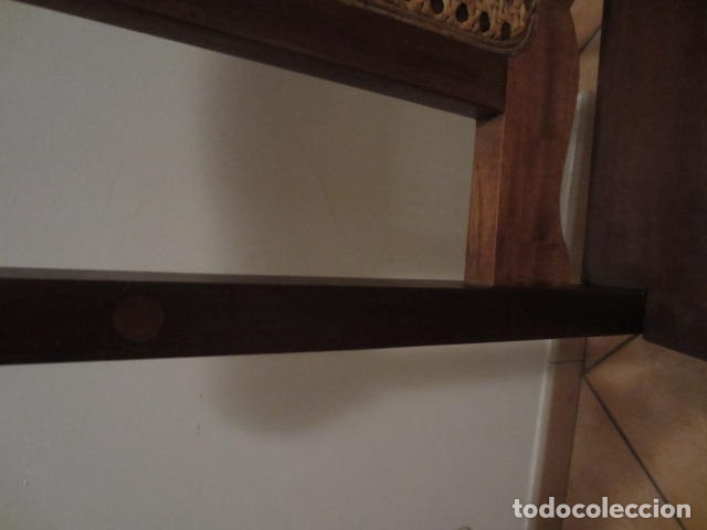 Antig&uuml;edades: SILLA - ANTIGUO SILL&Oacute;N - CAOBA - RESTAURADA + INFO. - Foto 6