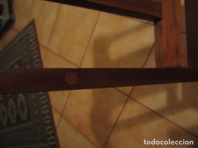 Antig&uuml;edades: SILLA - ANTIGUO SILL&Oacute;N - CAOBA - RESTAURADA + INFO. - Foto 7