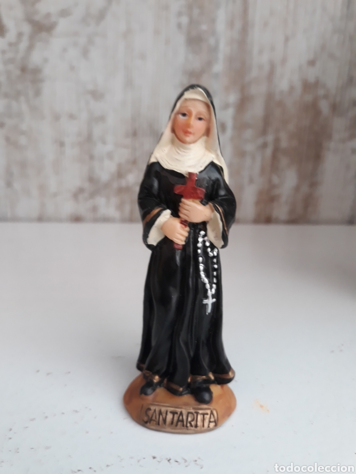 Antig&uuml;edades: SANTA RITA NUEVA 13 CM - Foto 1