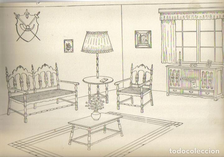 Antiquit&eacute;s: Muebles coloniales. Serie A. N&uacute;mero 2. - Coleccionismo. Muebles. Decoraci&oacute;n.