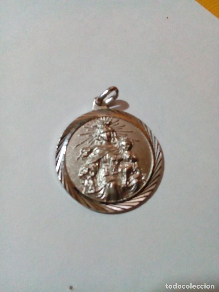 Antig&uuml;edades: MEDALLA DE LA VIRGEN Y NI&Ntilde;O - Foto 2