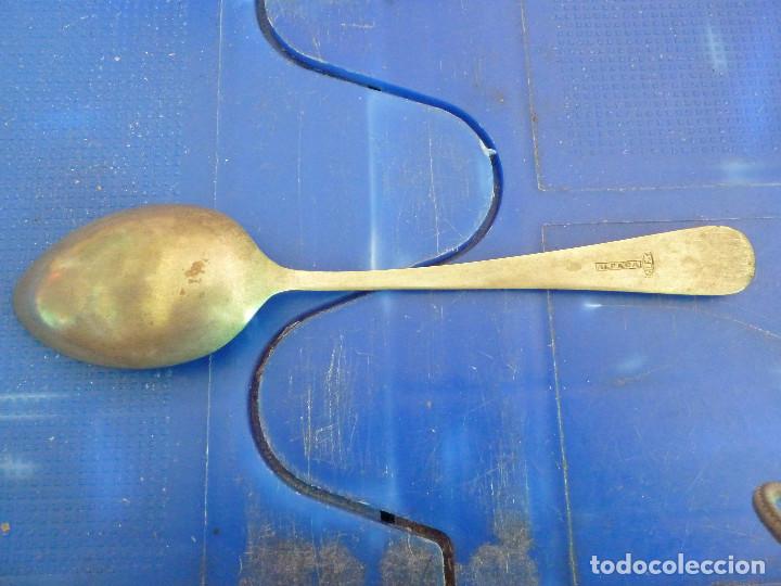 Antig&uuml;edades: CUCHARAS DE ALPACA - Foto 15
