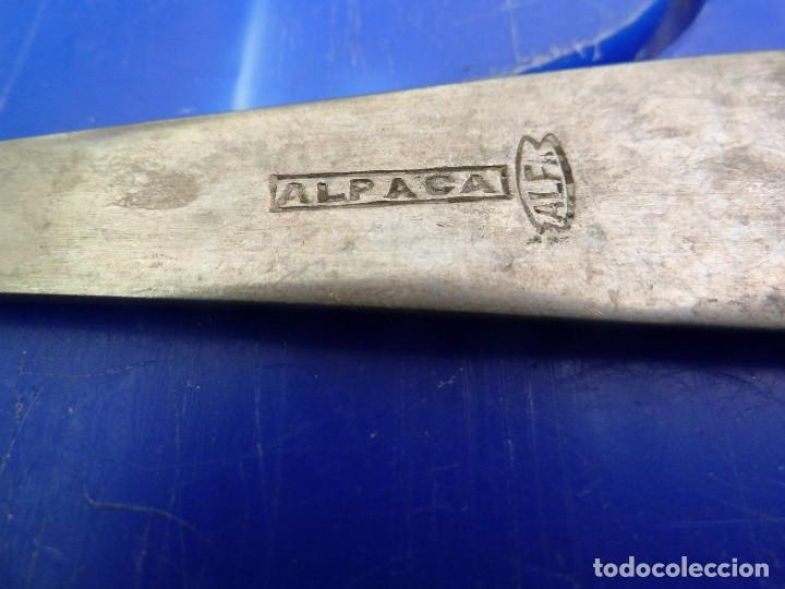 Antig&uuml;edades: CUCHARAS DE ALPACA - Foto 17