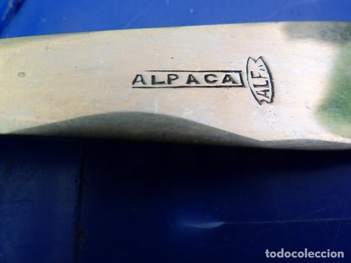 Antig&uuml;edades: CUCHARAS DE ALPACA - Foto 21