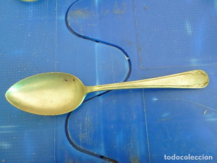 Antig&uuml;edades: CUCHARAS DE ALPACA - Foto 22
