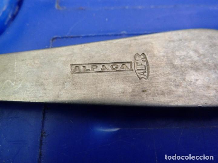 Antig&uuml;edades: CUCHARAS DE ALPACA - Foto 25