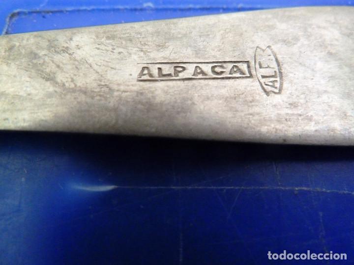 Antig&uuml;edades: CUCHARAS DE ALPACA - Foto 5