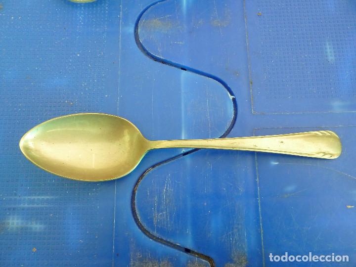 Antig&uuml;edades: CUCHARAS DE ALPACA - Foto 9
