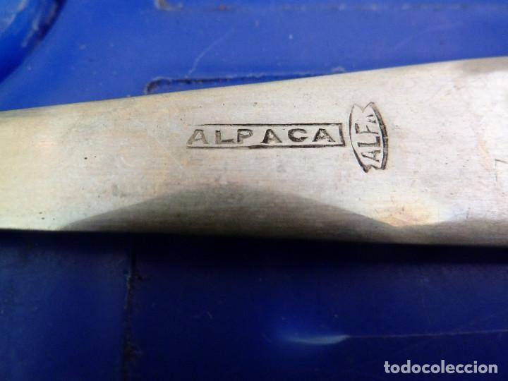 Antig&uuml;edades: CUCHARAS DE ALPACA - Foto 11