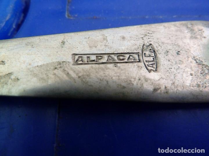 Antig&uuml;edades: CUCHARAS DE ALPACA - Foto 14