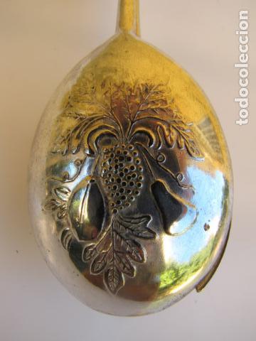 Antig&uuml;edades: Pinzas ensalada. Silverplated. Italy - Foto 4