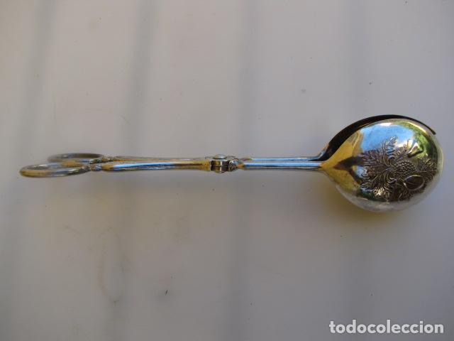 Antig&uuml;edades: Pinzas ensalada. Silverplated. Italy - Foto 7