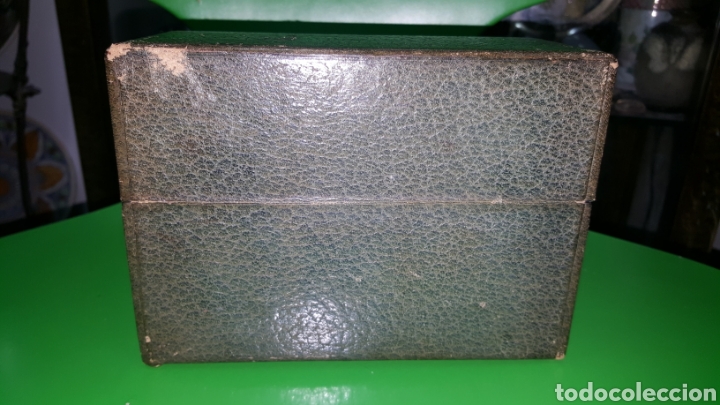 Antig&uuml;edades: ESTUCHE CON 4 PERFUMEROS CON ESMALTE - Foto 11