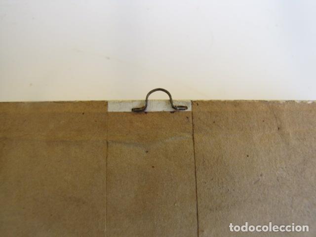 Antig&uuml;edades: Azulejo con miniatura de peces guppy. - Foto 5