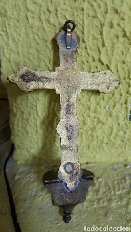 Antig&uuml;edades: CRUZ CON PILA. CON ESMALTES - Foto 15