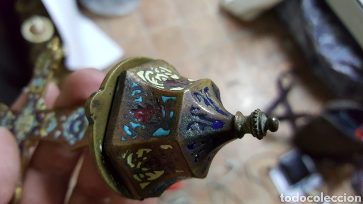 Antig&uuml;edades: CRUZ CON PILA. CON ESMALTES - Foto 21