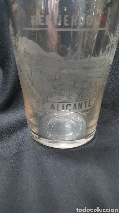 Antig&uuml;edades: GRAN VASO RECUERDO DE ALICANTE - Foto 2
