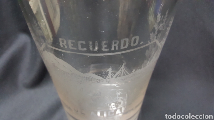 Antig&uuml;edades: GRAN VASO RECUERDO DE ALICANTE - Foto 3