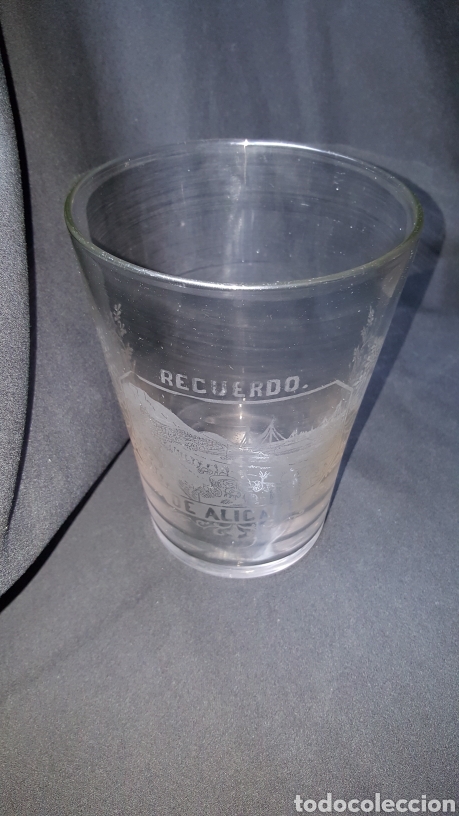 Antig&uuml;edades: GRAN VASO RECUERDO DE ALICANTE - Foto 11