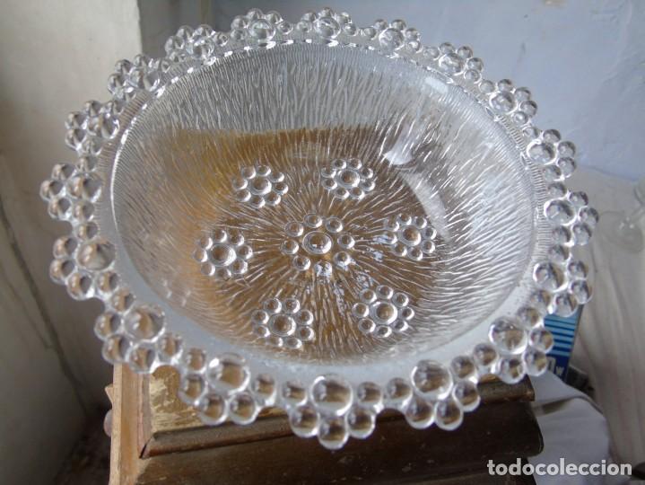 Antig&uuml;edades: bonita copa de cristal cuenco de cristal muy elegante