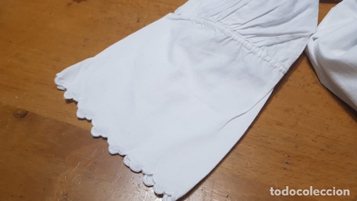 Antig&uuml;edades: Camisa de dormir larga de algod&oacute;n 2 - Foto 3