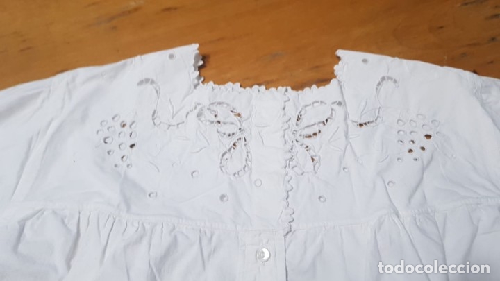 Antig&uuml;edades: Camisa de dormir larga de algod&oacute;n 2 - Foto 6