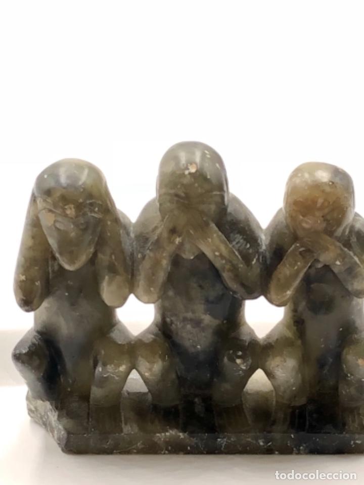 Antig&uuml;edades: JADE, LOS TRES MONOS SABIOS - Foto 5