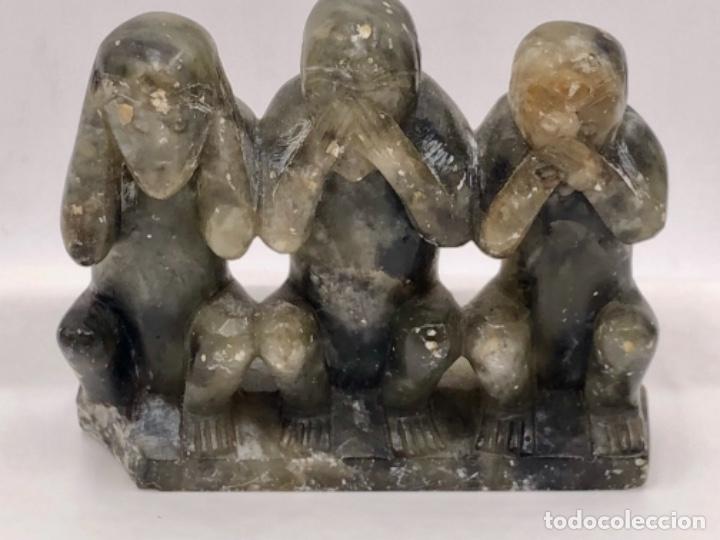Antig&uuml;edades: JADE, LOS TRES MONOS SABIOS - Foto 6
