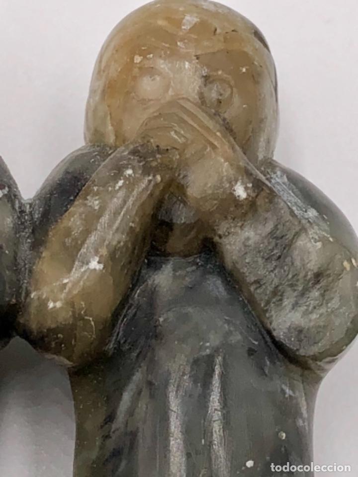 Antig&uuml;edades: JADE, LOS TRES MONOS SABIOS - Foto 8