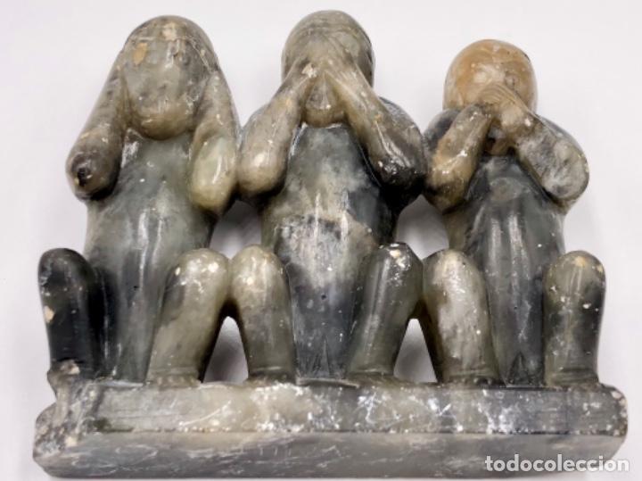 Antig&uuml;edades: JADE, LOS TRES MONOS SABIOS - Foto 10