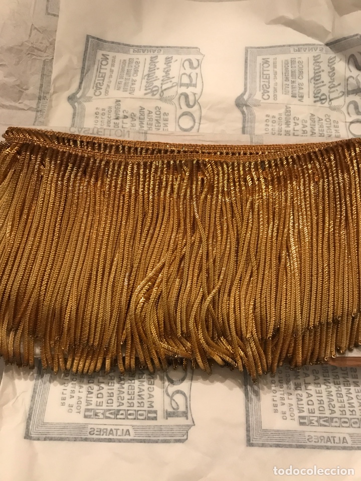 Antig&uuml;edades: Fleco de macarrones 27 cm - Foto 2