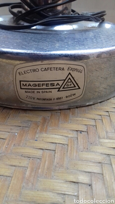 cafetera espresso magefesa vintage - Compra venta en todocoleccion