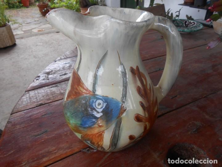 Antig&uuml;edades: Juego de JARRA y 6 TAZAS - Foto 5