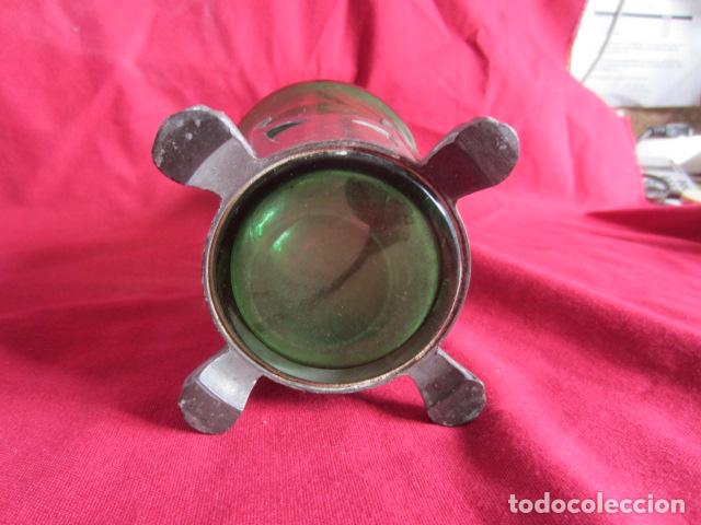 Antig&uuml;edades: BOTELLA MODERNISTA ESTA&Ntilde;O- CRISTAL - Foto 2