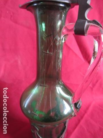 Antig&uuml;edades: BOTELLA MODERNISTA ESTA&Ntilde;O- CRISTAL - Foto 6