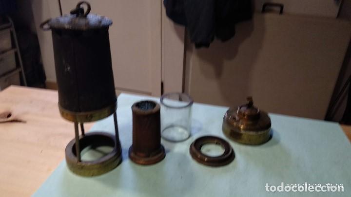 Antig&uuml;edades: Farol aut&eacute;ntico minero - Foto 14