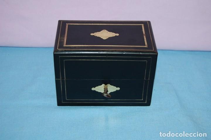 Antig&uuml;edades: CAJA PERFUMERO S.XIX - Foto 2