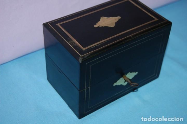 Antig&uuml;edades: CAJA PERFUMERO S.XIX - Foto 3