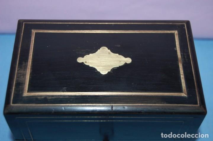 Antig&uuml;edades: CAJA PERFUMERO S.XIX - Foto 5
