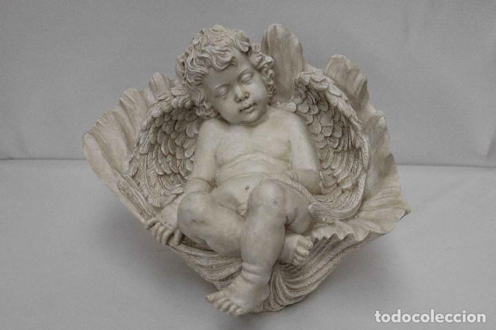 Antig&uuml;edades: ANGELITO DORMIDO EN CONCHA - Foto 7