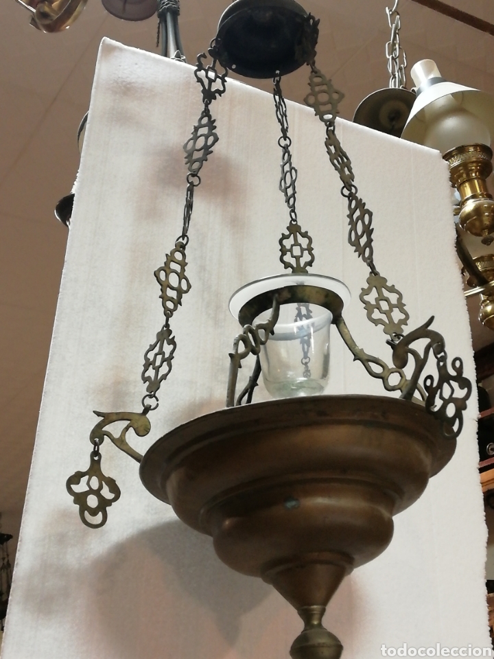 Antig&uuml;edades: Votiva lampara de iglesia - Foto 2