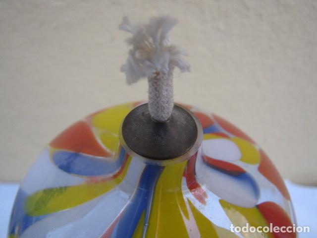 Antig&uuml;edades: Quinqu&eacute; en cristal de Murano. - Foto 8
