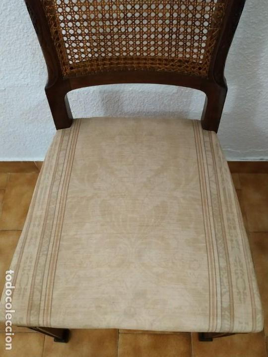 Antig&uuml;edades: LOTE DE 4 SILLAS - Foto 3