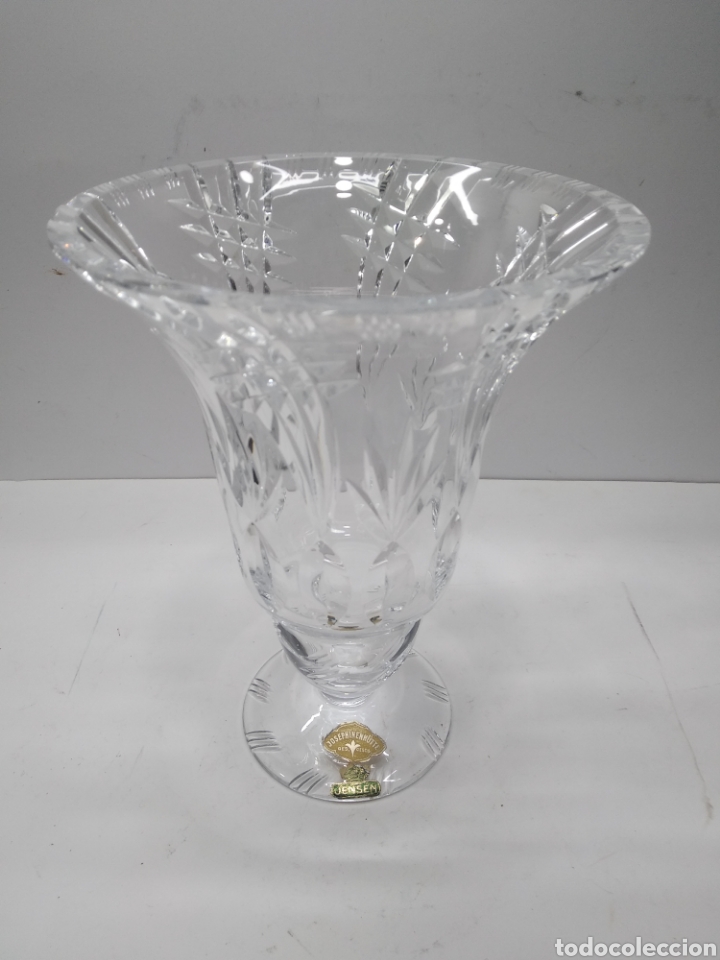 Antig&uuml;edades: Jarr&oacute;n de CRISTAL ALEMAN Jensen - Foto 2