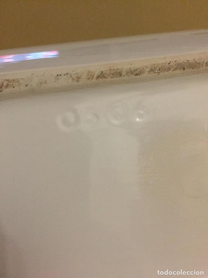 Antig&uuml;edades: MACETERO PORCELANA BLANCA CON FORMA DE CESTA - Foto 5