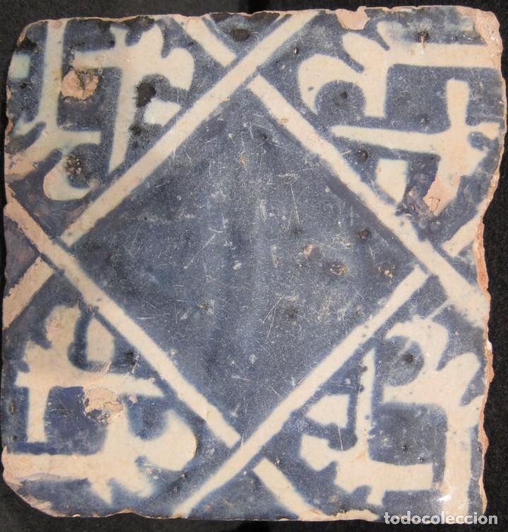 Antig&uuml;edades: Azulejo g&oacute;tico - Foto 2