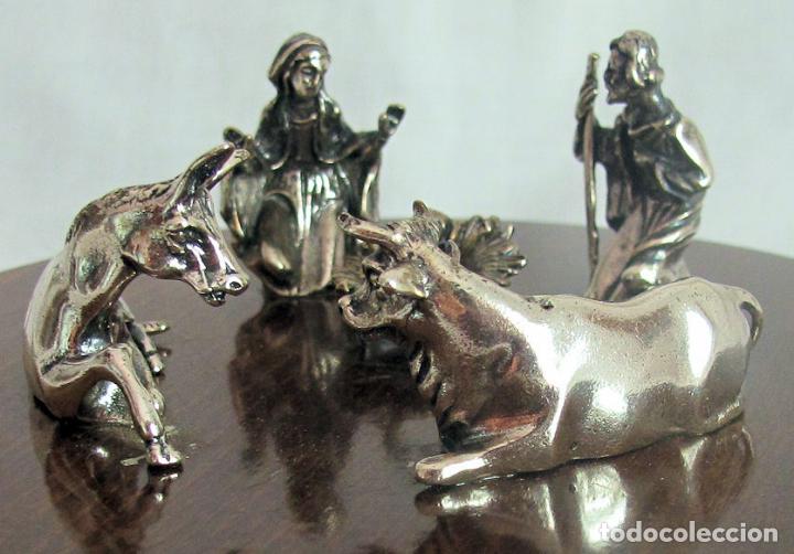 Antig&uuml;edades: NACIMIENTO BELEN PLATA DE LEY - Foto 2