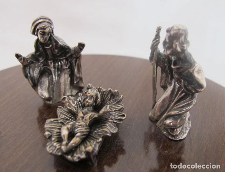 Antig&uuml;edades: NACIMIENTO BELEN PLATA DE LEY - Foto 3